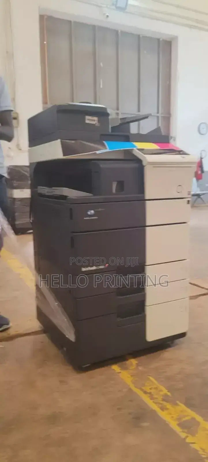 Print Big , Save More - Konica Minolta C458.