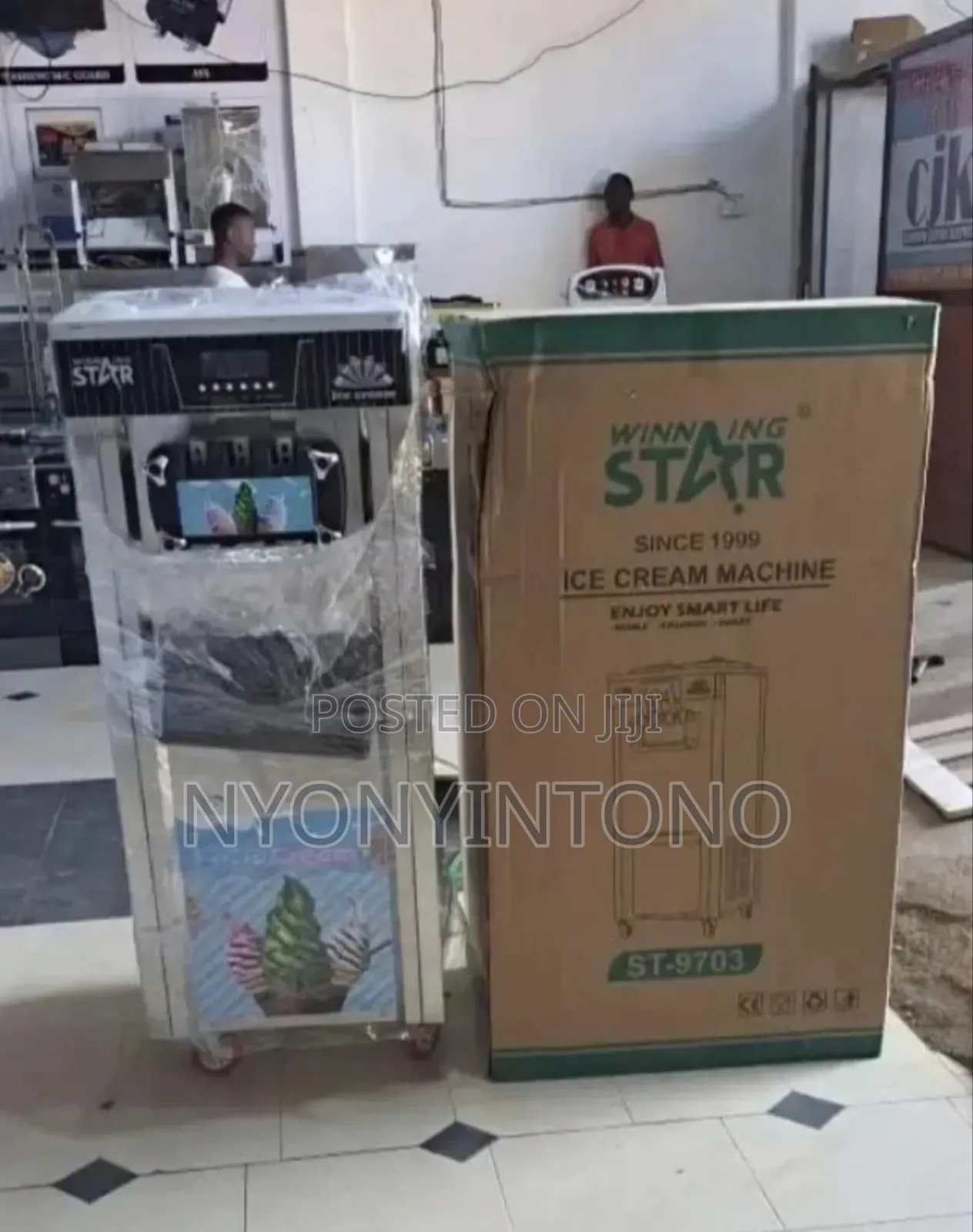 Winningstar Free Standing Top-Quality Icecream Machine