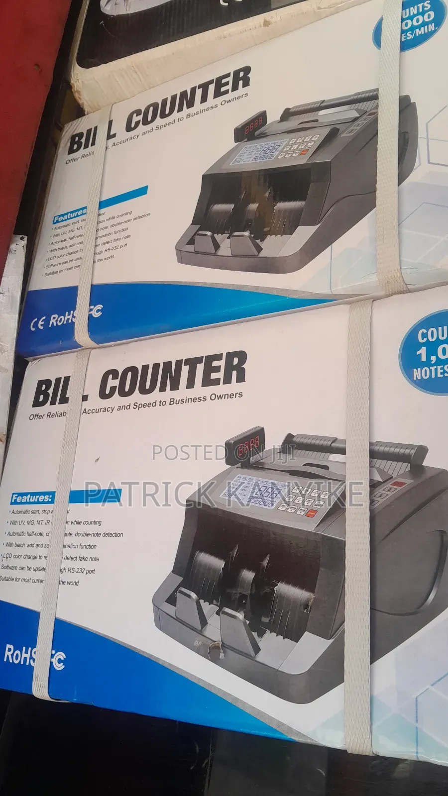 Bill Counters / Money Counter And Counterfeit Detection