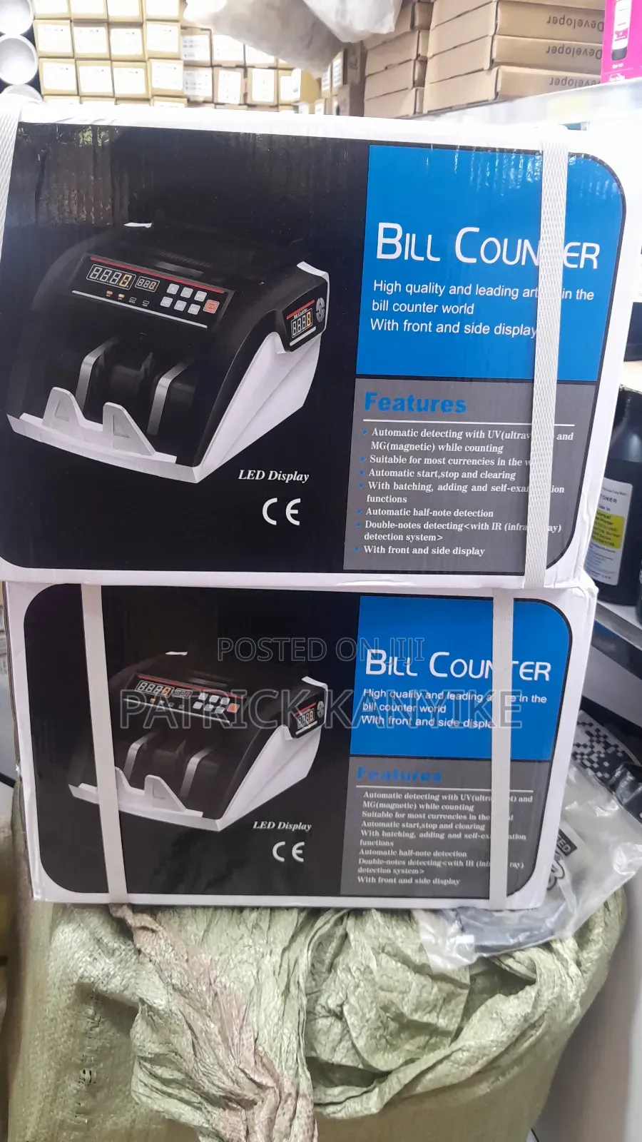 Bill Counters / Money Counter And Counterfeit Detection
