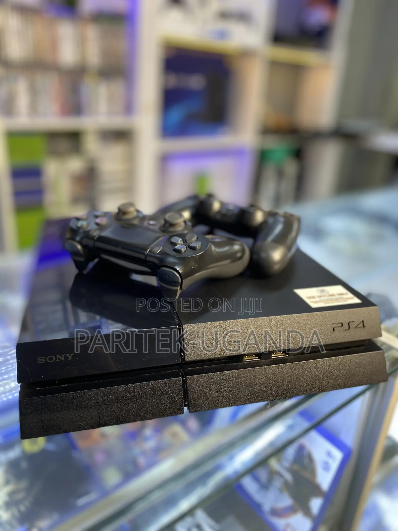 Ps 4 Standard Console 500gb - Black + Controllers+Games