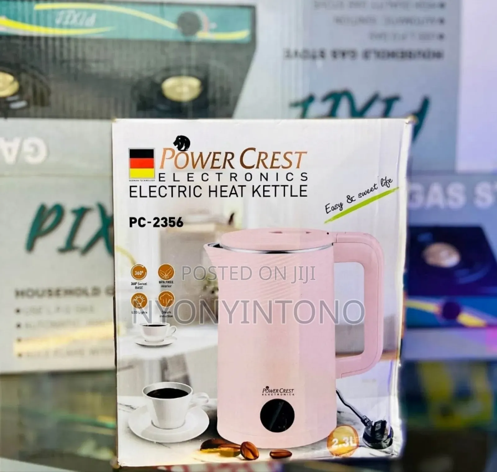 Power Crest 2.3liters High-Quality Water Kettle