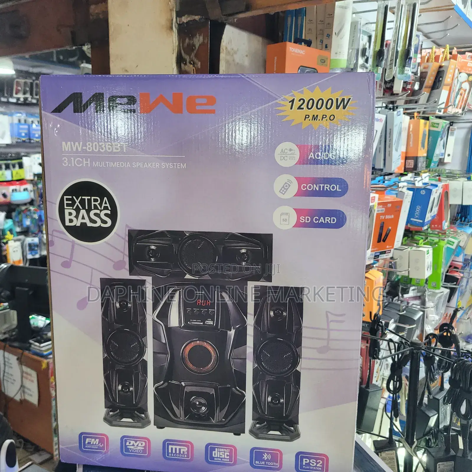 Mewe Super Bass 3.1 Ch Multi-Media Speaker