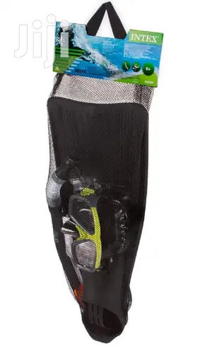 Intex Surf Rider Snorkel, Mask and Flippers Swimming Kit