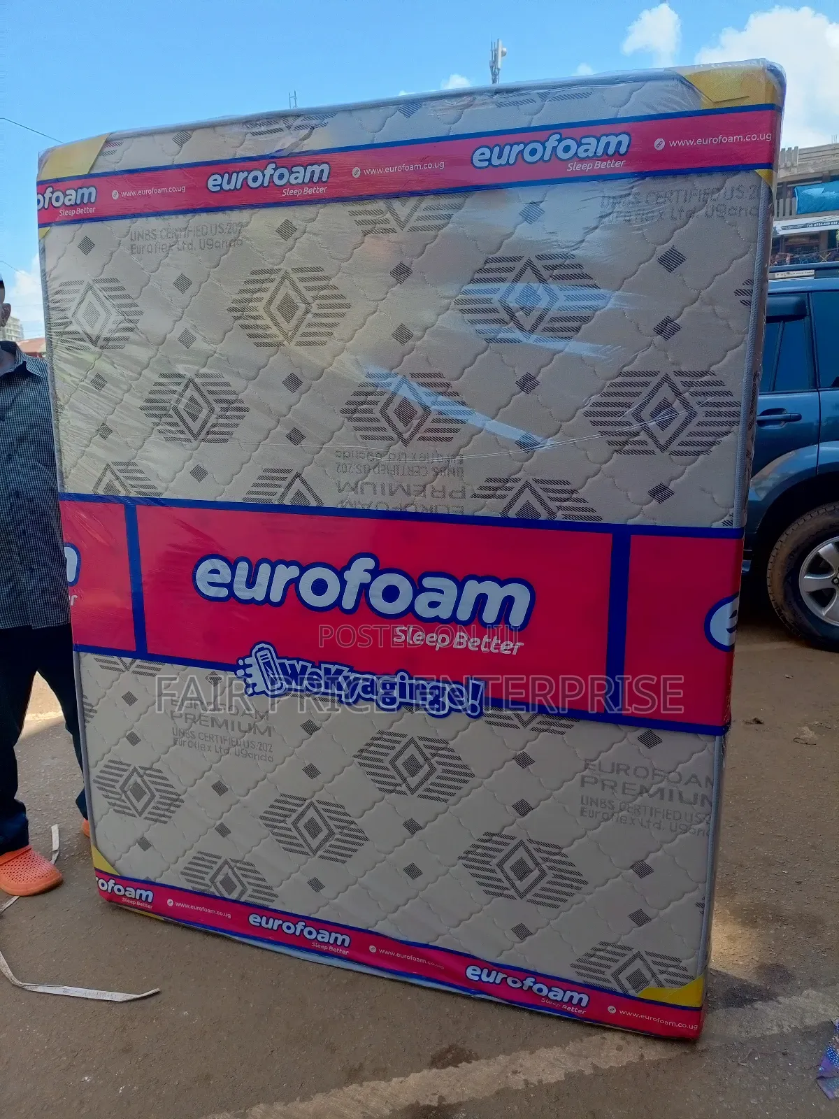 Euro Foam Mattress 5x6 By8 Inches Premium High Density Smart