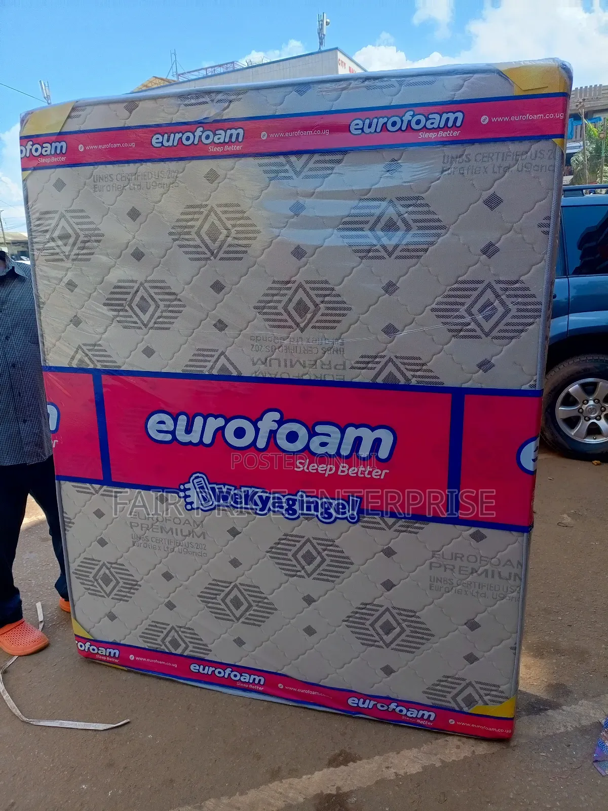 Euro Foam Mattress Premium High Density 5x6 By8 Inches