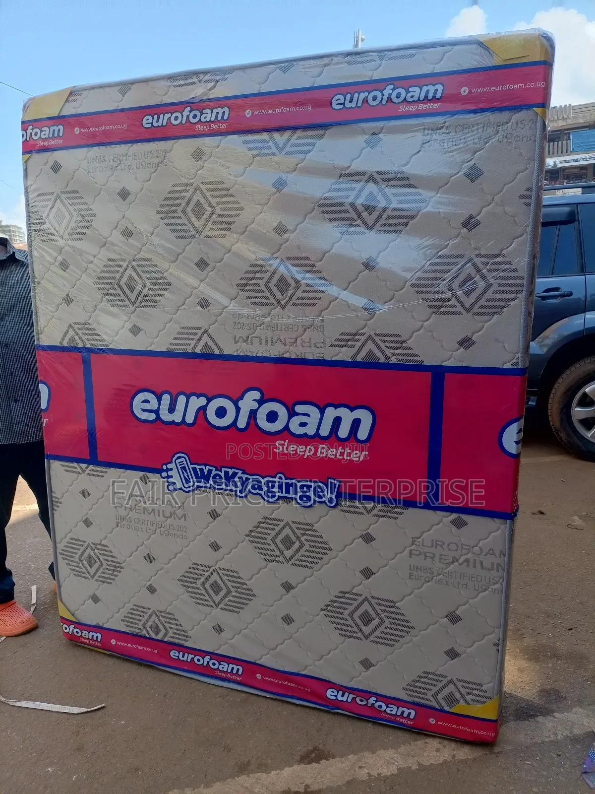 Euro Foam Mattresses 6x6 By8 Inches Premium High Density
