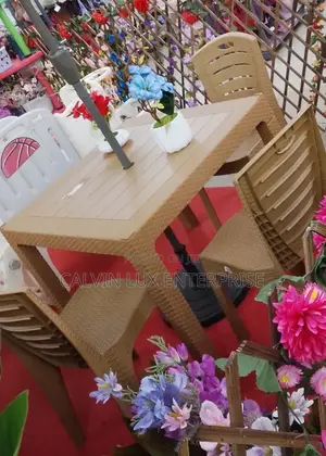 Plastic Table 4 Seater