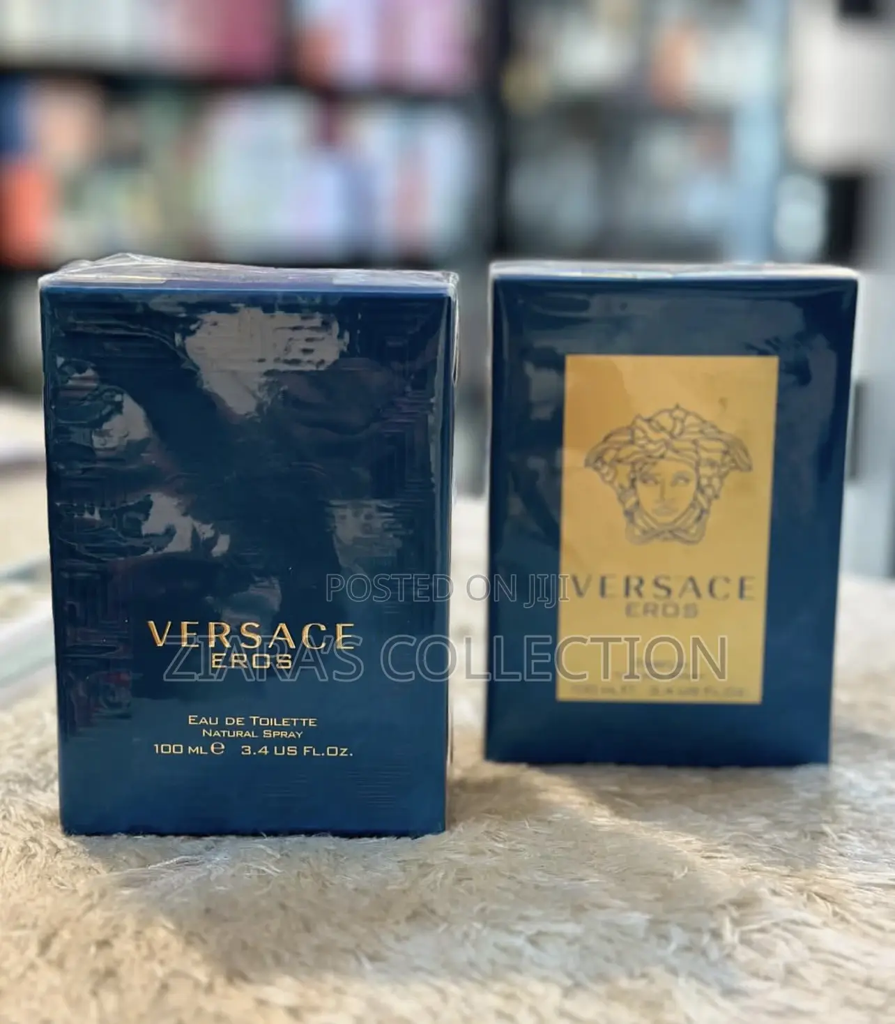 Original Versace Eros Eau De Toilette Natural Spray 100mls