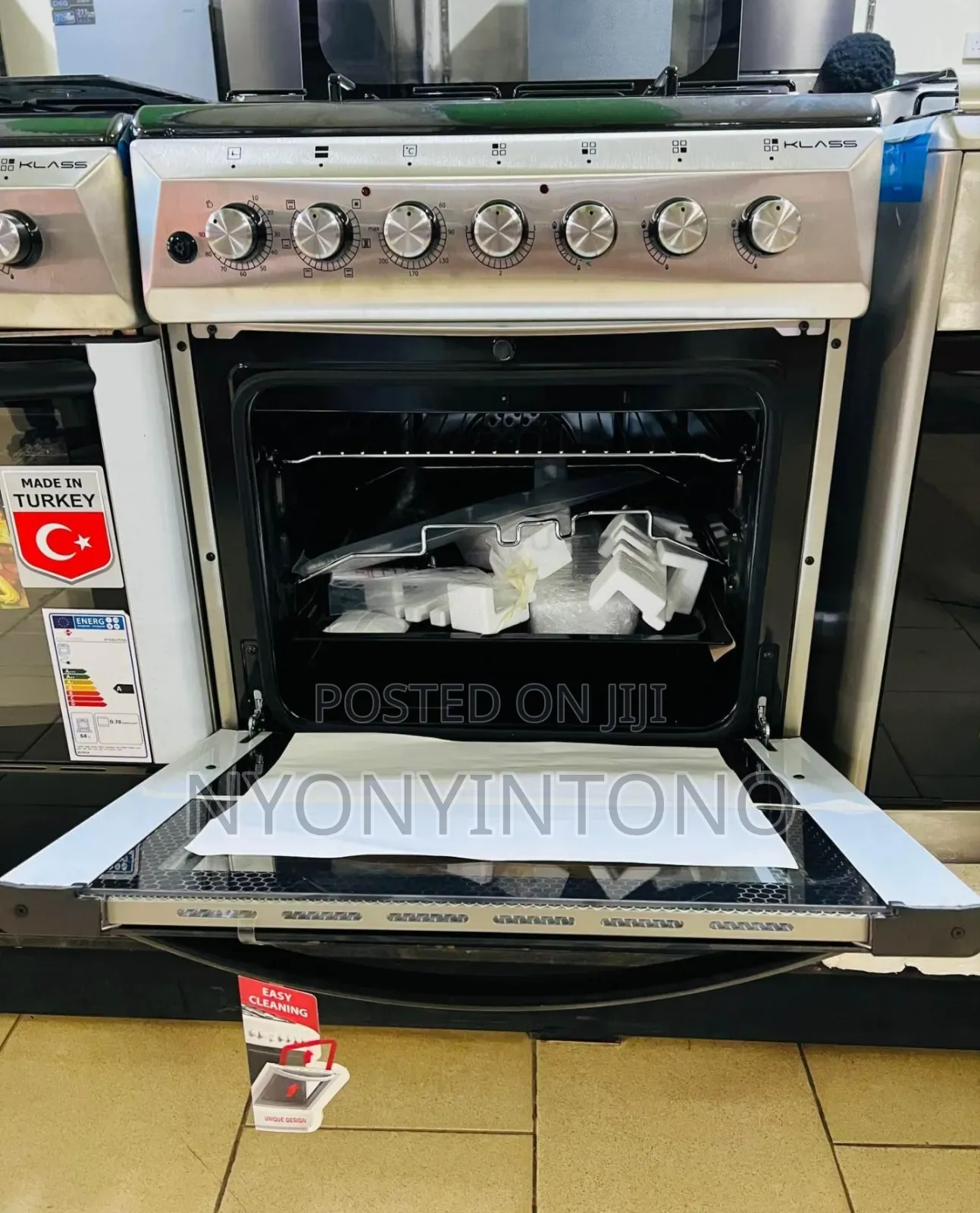 Klass 60cm by 60cm 3+1 Gas and Electric Cooker