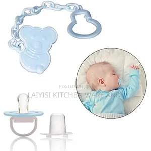 Pacifier Silicone Soother Bpa Free Holder for Newborn