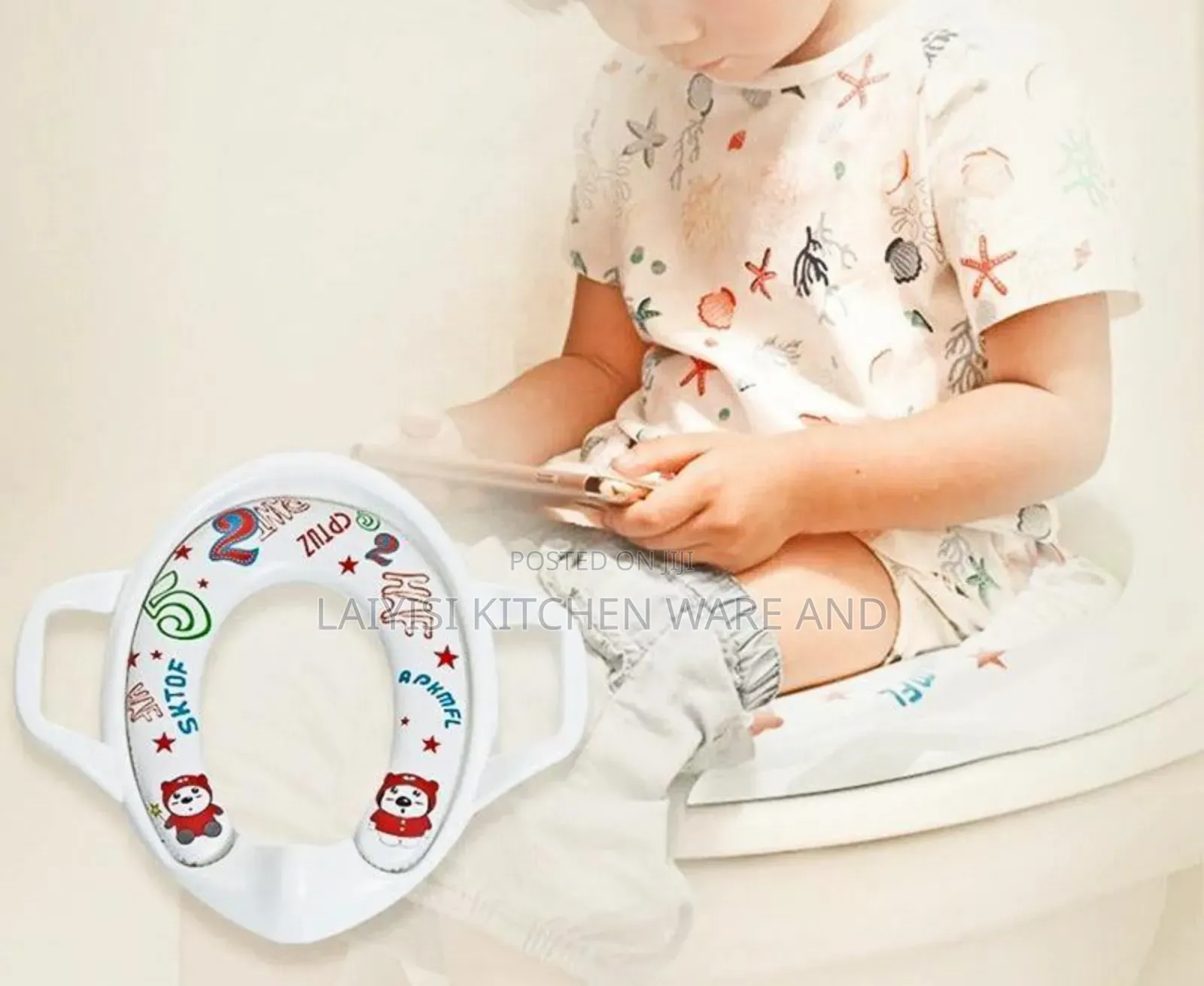 Soft Padding Potty Lavatory Seat for Kids Training
