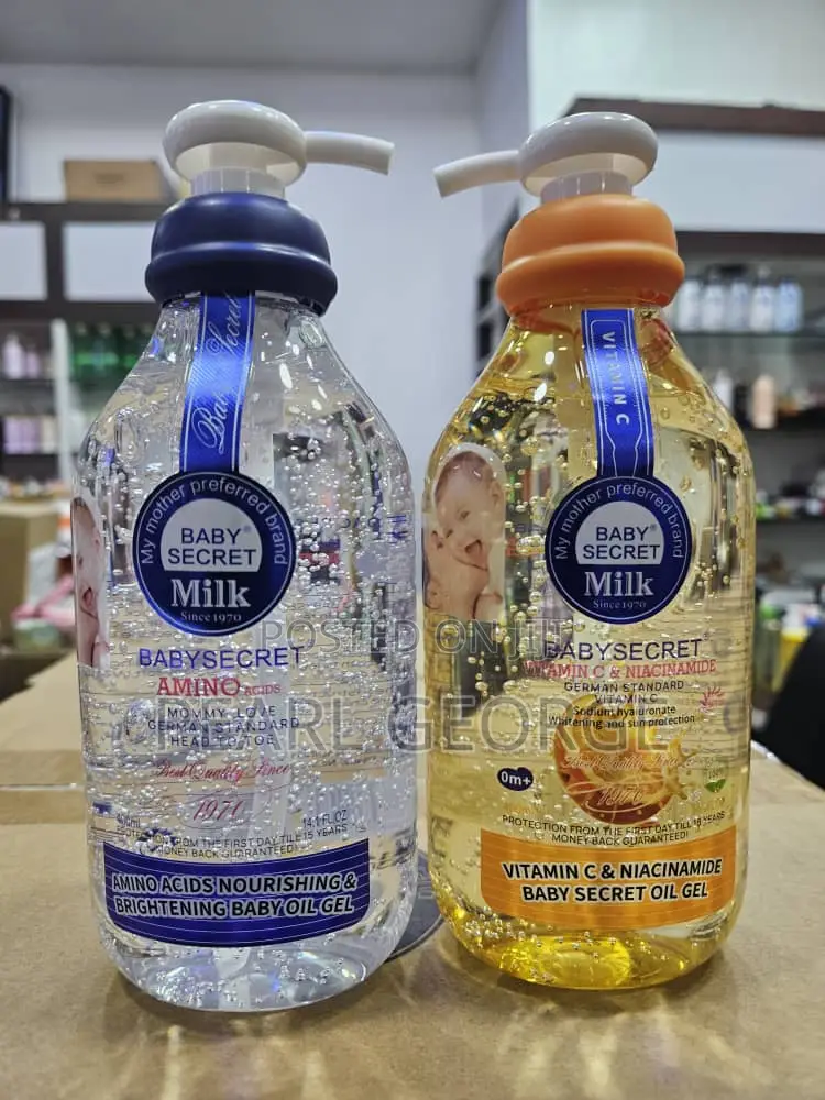 Baby Secret Amino Oil Gel Blue. Skin Brightening