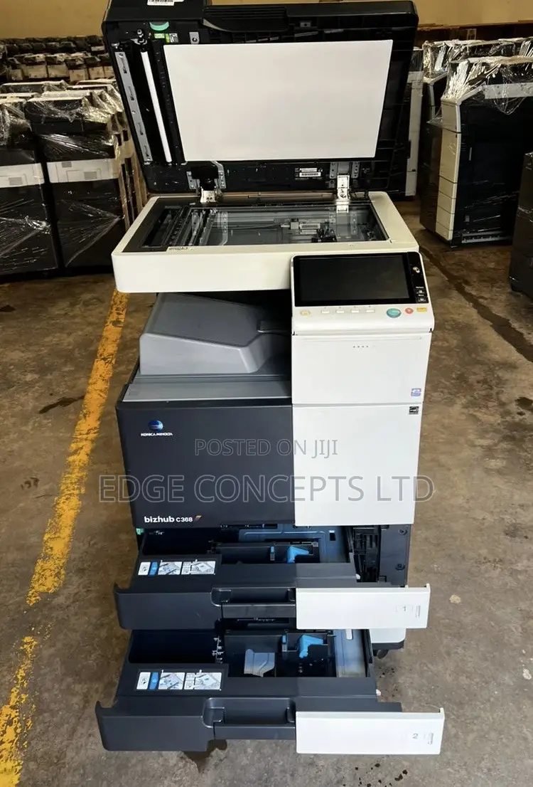 *Konica Minolta Bizhub C368 Color Laser Multifunctionprinter