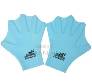 Swimming Gloves for Adults and Kids, Silicone Swim Hand Fins