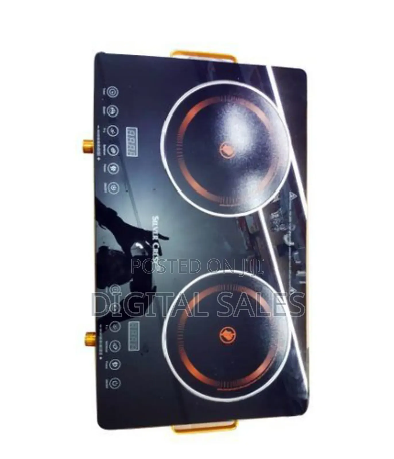 Silver Crest 2 Burner Infrared Cooker Hot Plate Stove -