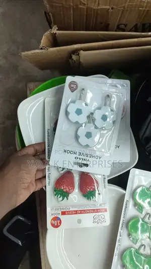 Wall Sticker Hooks 6 PCS Set