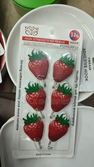 Wall Sticker Hooks 6 PCS Set