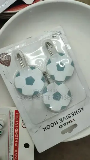 Wall Sticker Hooks 6 PCS Set