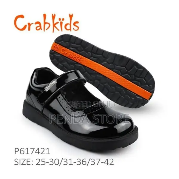 Shiny Girls Classic Back-to-School Shoes Crabkids