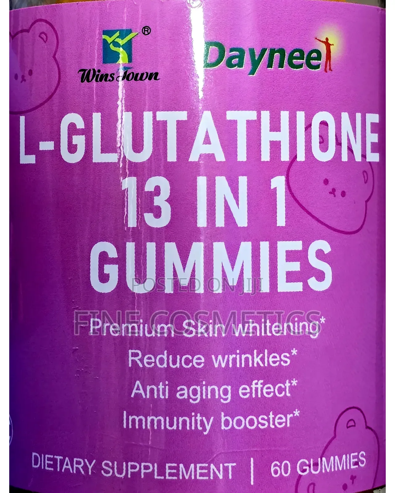 Wholesale Only Glutathione Gummies Skin Whitening Anti-Aging