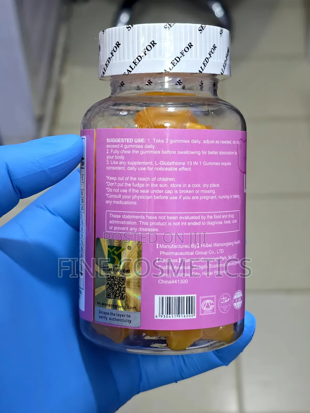 Wholesale Only Glutathione Gummies Skin Whitening Anti-Aging