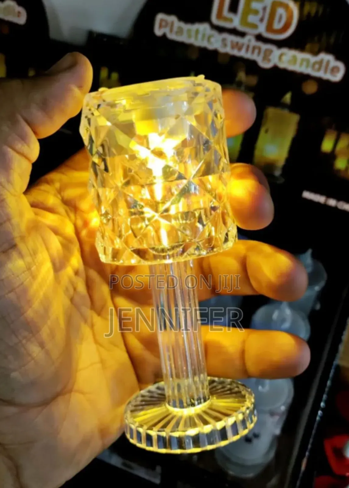 Rose Diamond Table Lamp