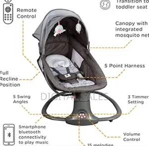 Mastela Luxury Swing With Remote