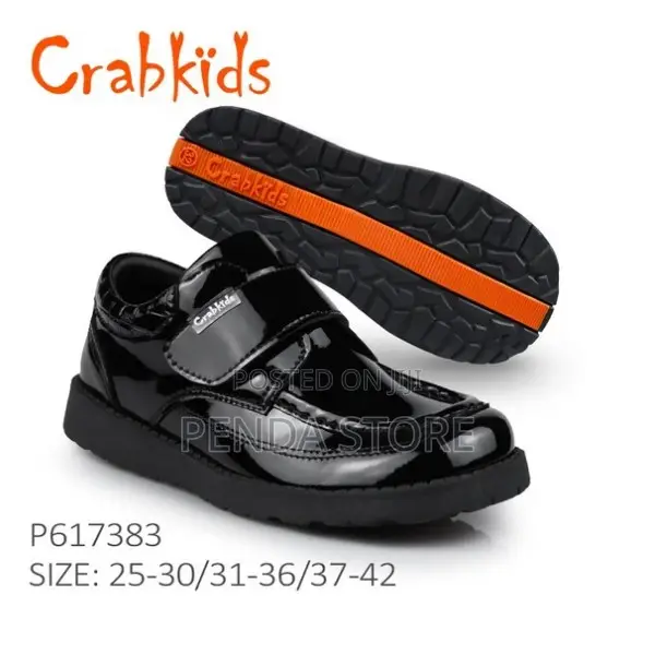 Crab Kids Durable Black Boys School K