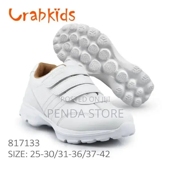 Crab Kids Shock Absorbing Boys School Shoes