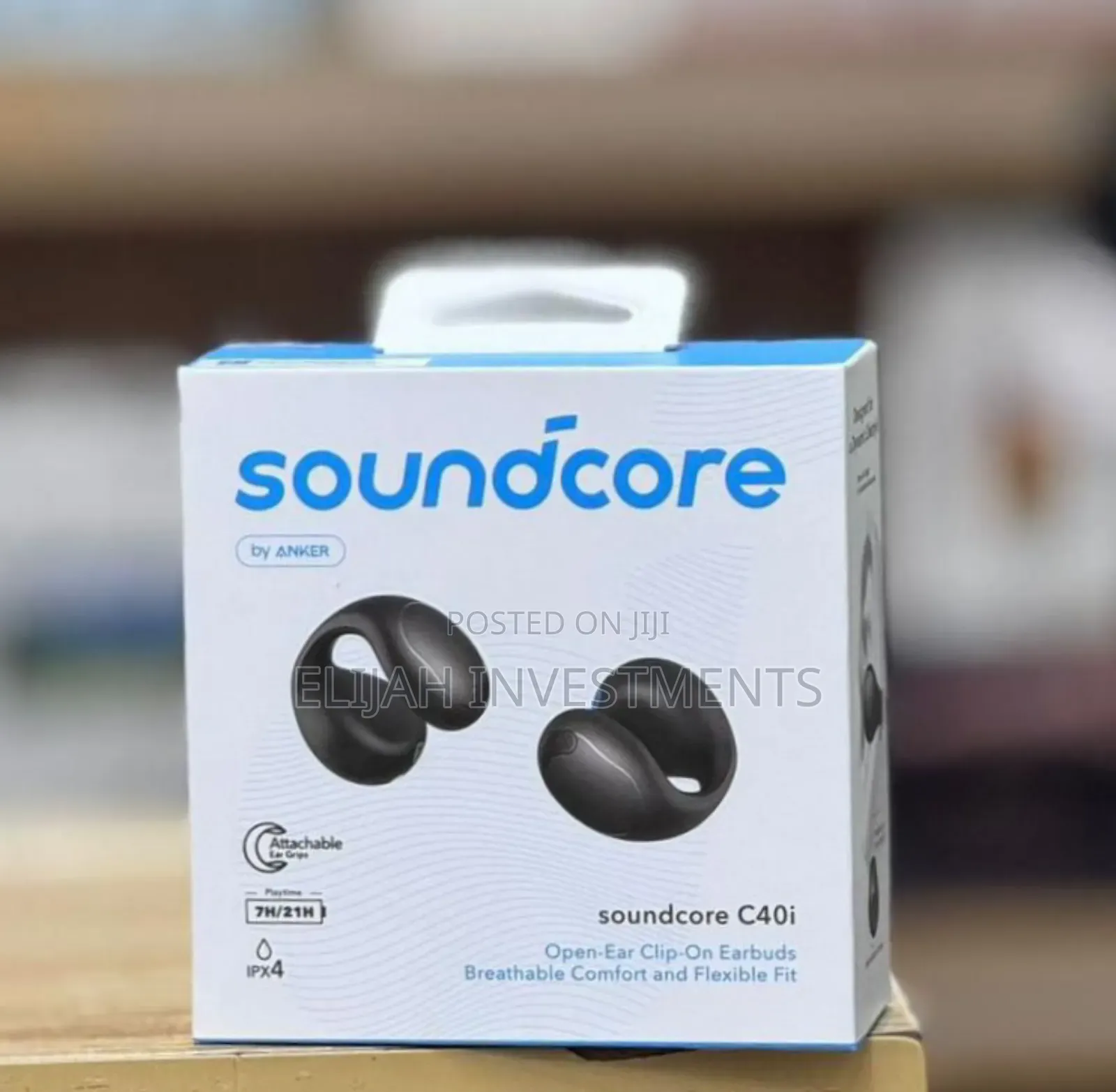Soundcore C40i Open Ear Clip on Earbuds