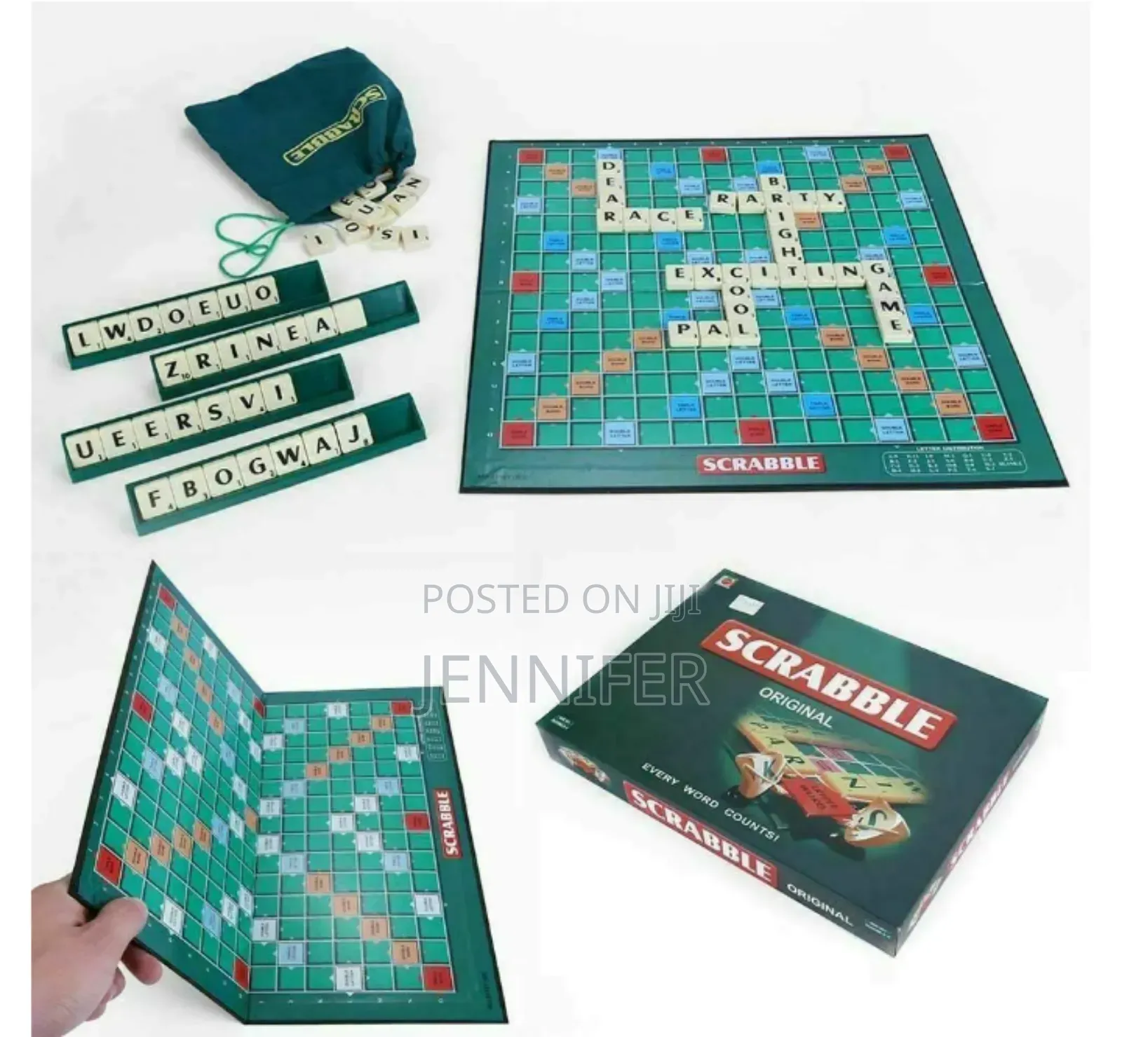 Scrabble Word Building Game