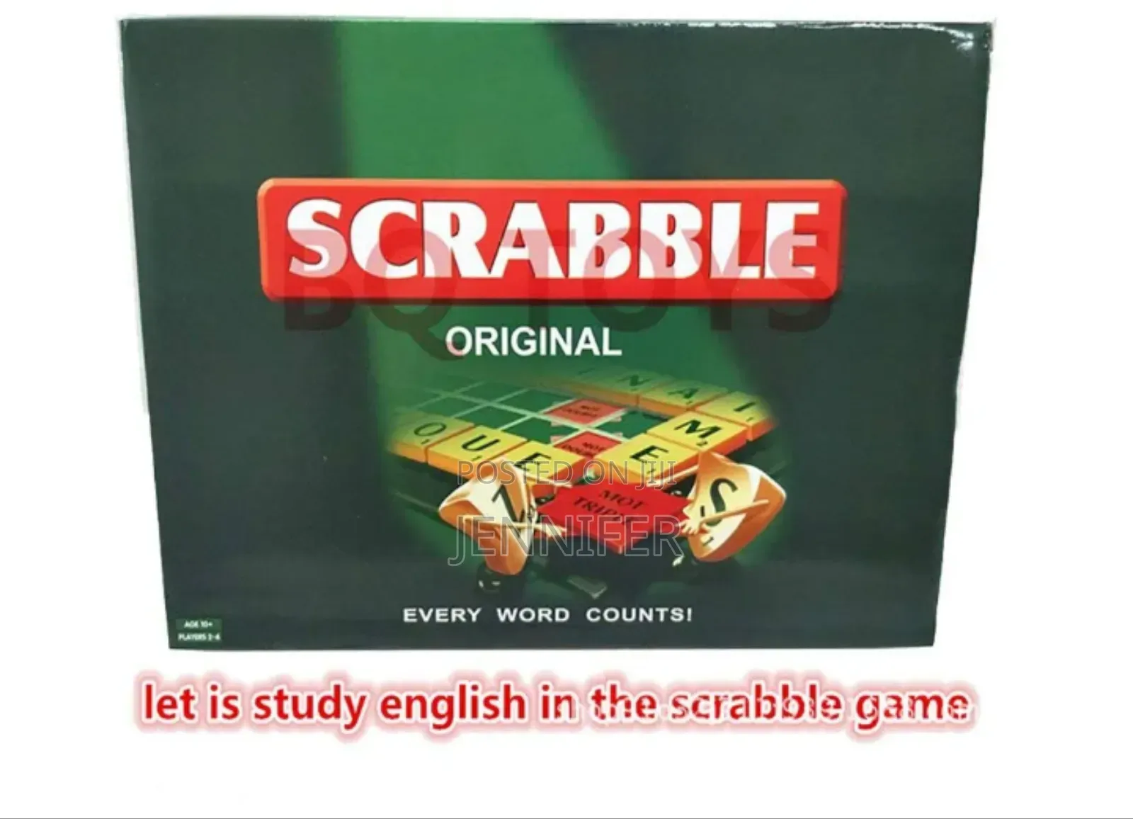 Scrabble Word Building Game
