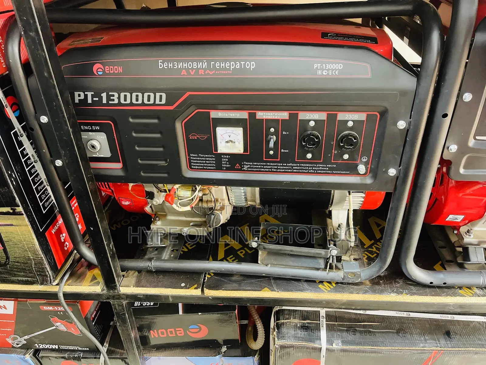 Edon 9.5kva Brandnew Generator