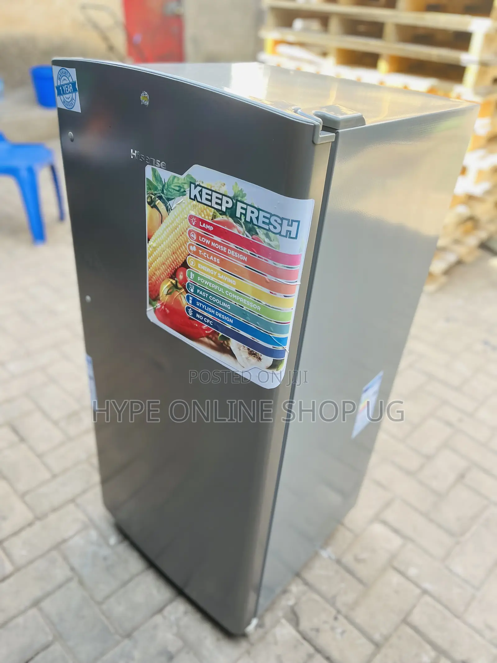 London Used 195l Hisense Fridge,3yrs Warranty