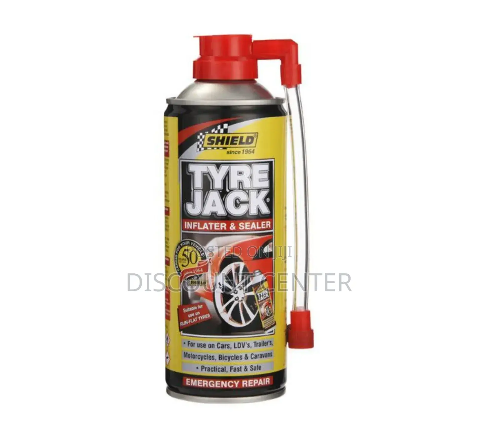 Tyre Jack Inflator And Sealer