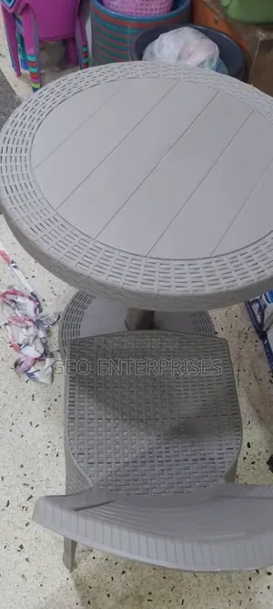 Photo - Round Plastic Table