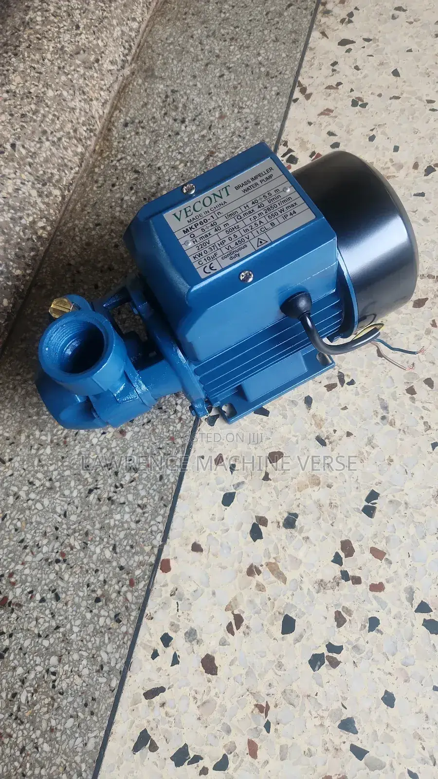 Pressure Booster Water Pump 40m Surface