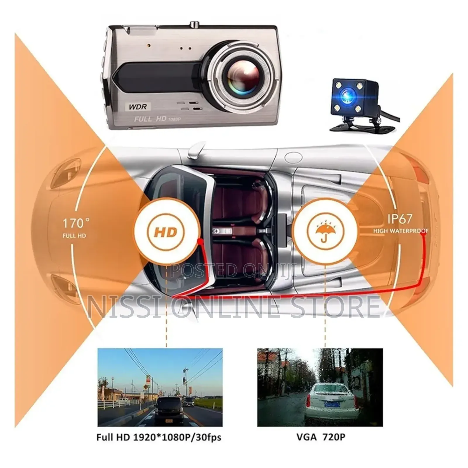 Full Hd 1080p DVR Dash Camera