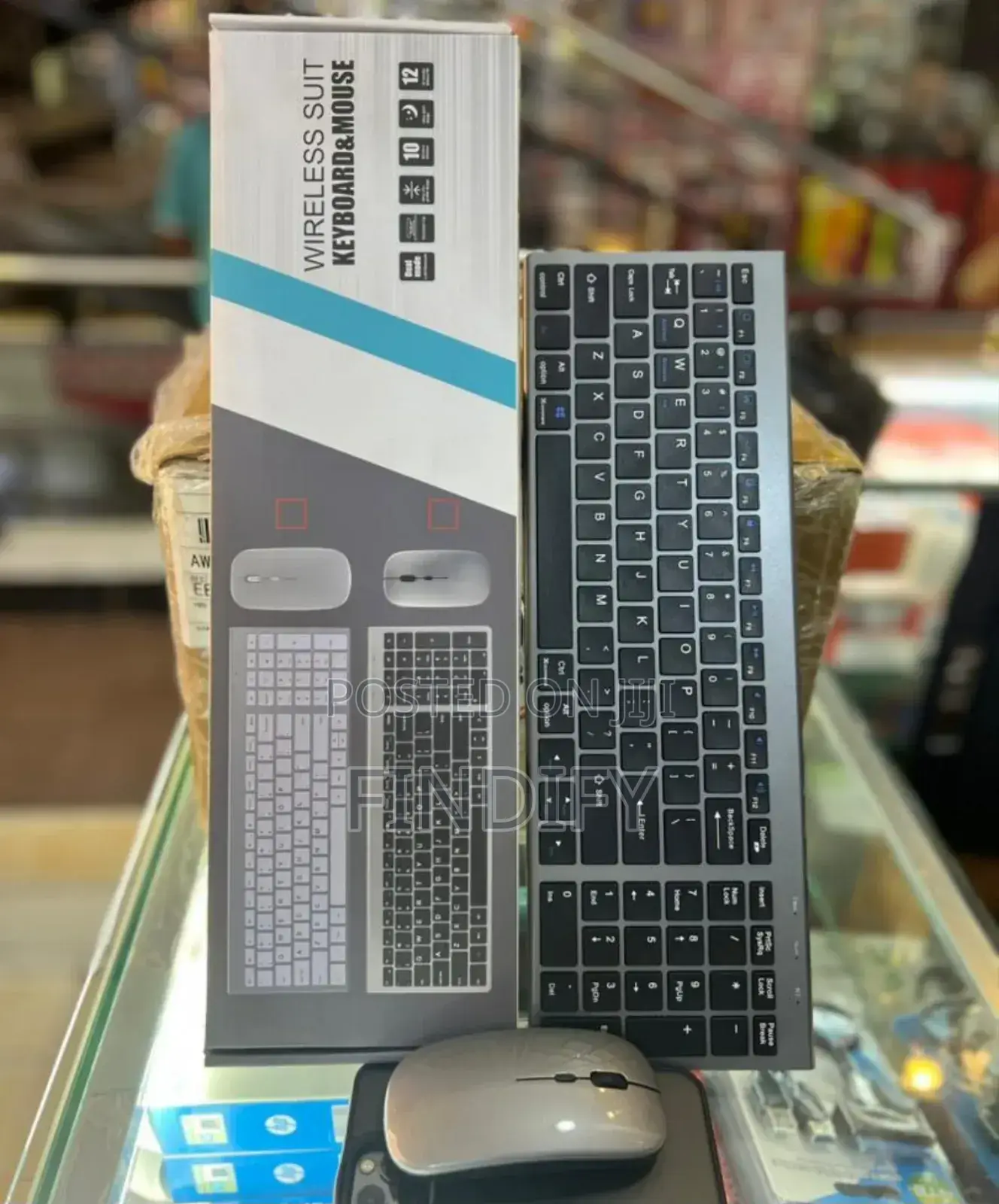 Wireless Keyboard and Mouse Set