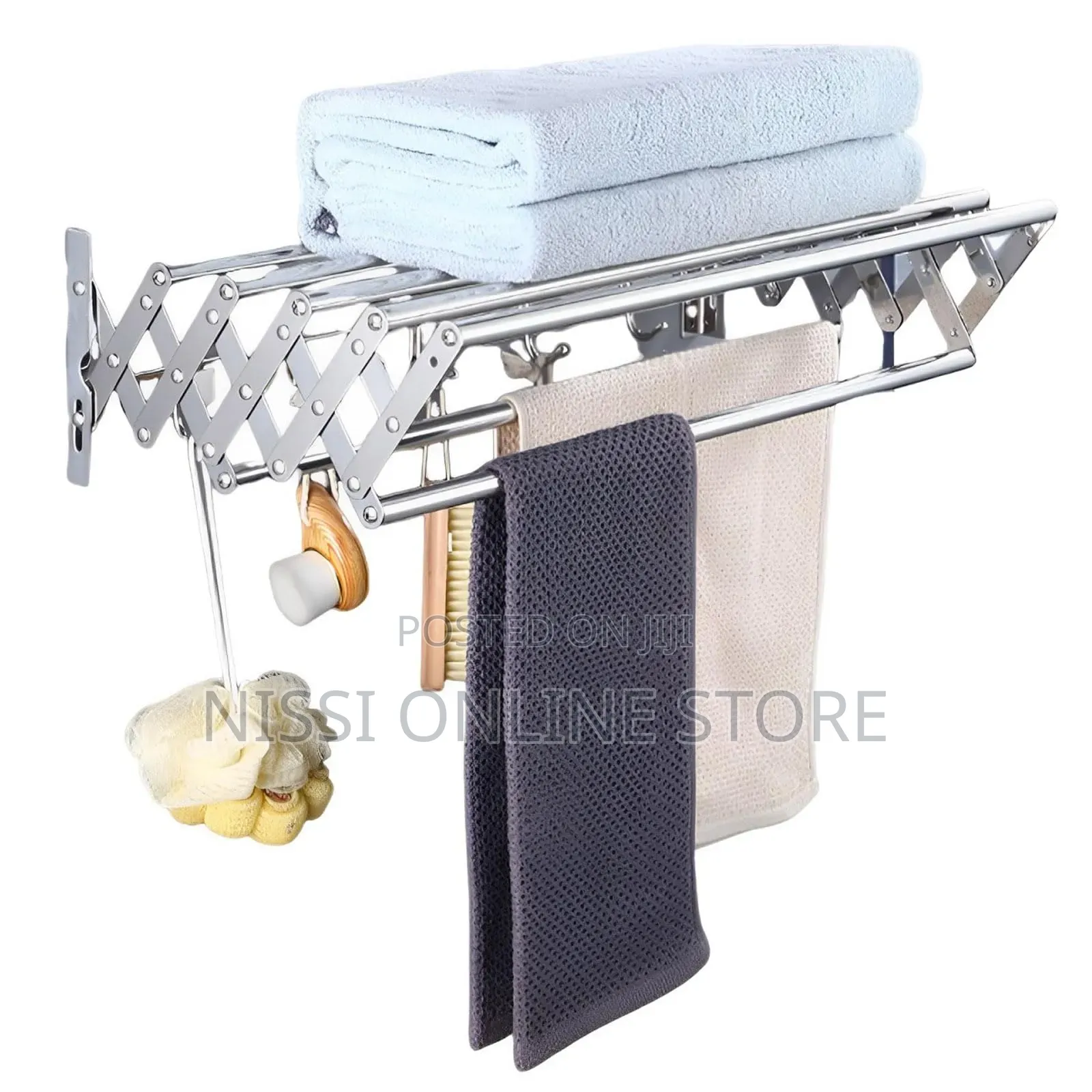 Expandable Wall Mounted Clothes Drying Rack