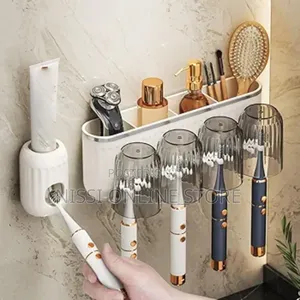 Wall Mounted Toothbrush Rack