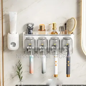 Wall Mounted Toothbrush Rack