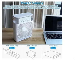 Portable 3 in 1 Air Conditioner Fan Humidifier