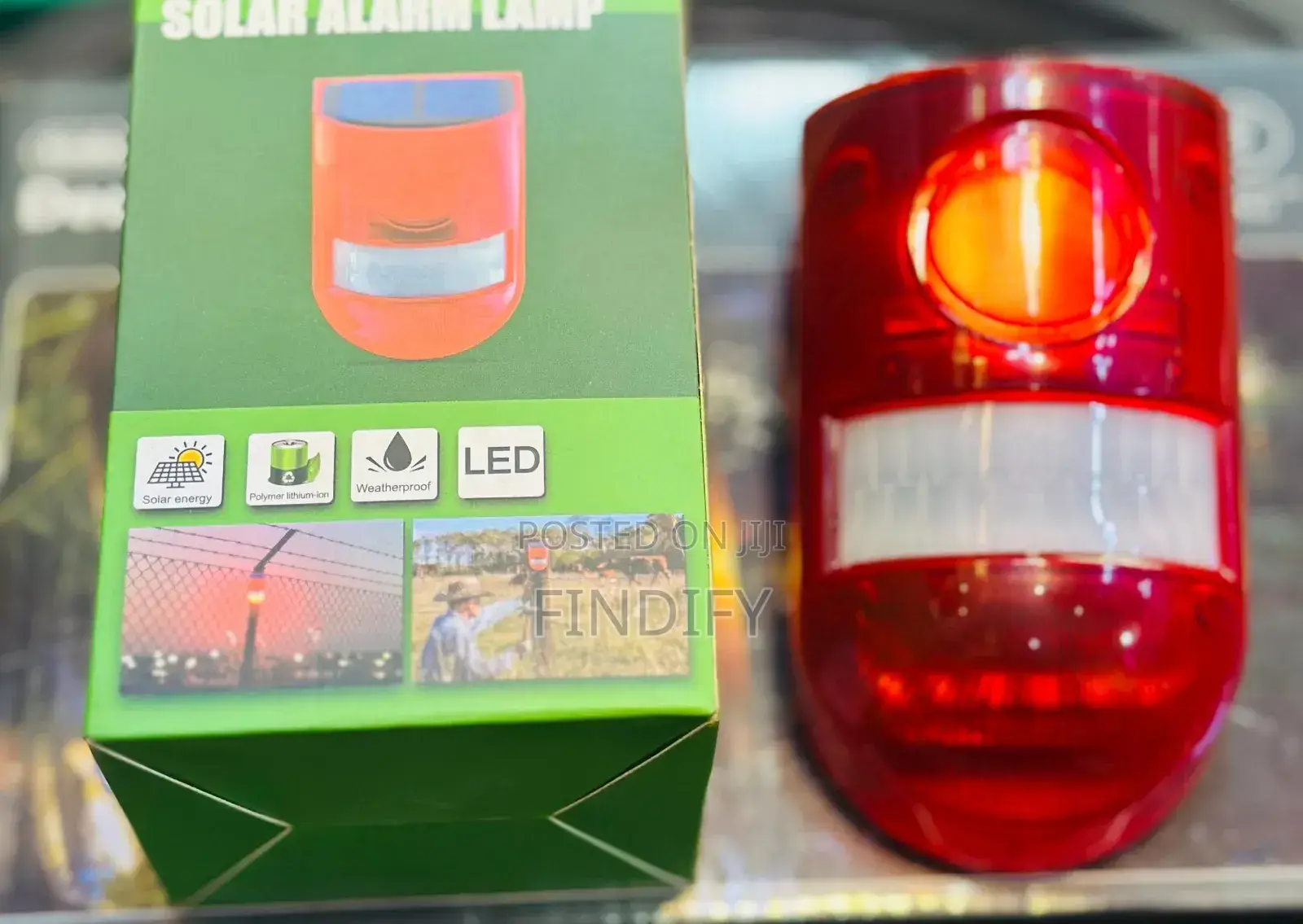 Solar Alarm Lamp Mini Alarm