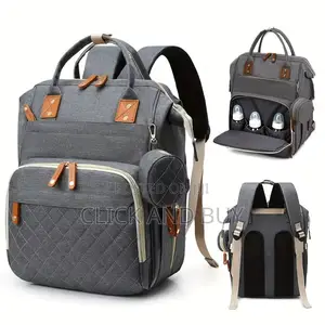 Photo - Diaper Backpack - Grey