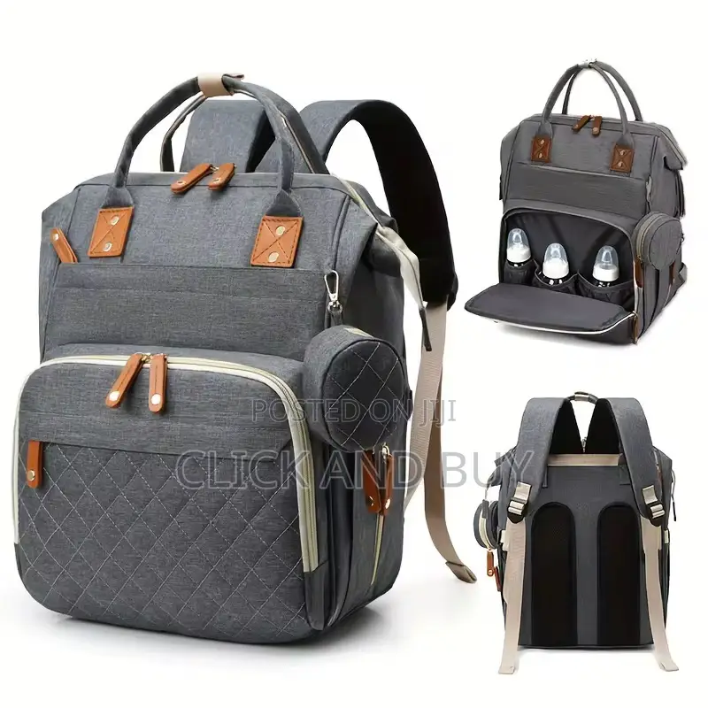 Diaper Backpack - Grey