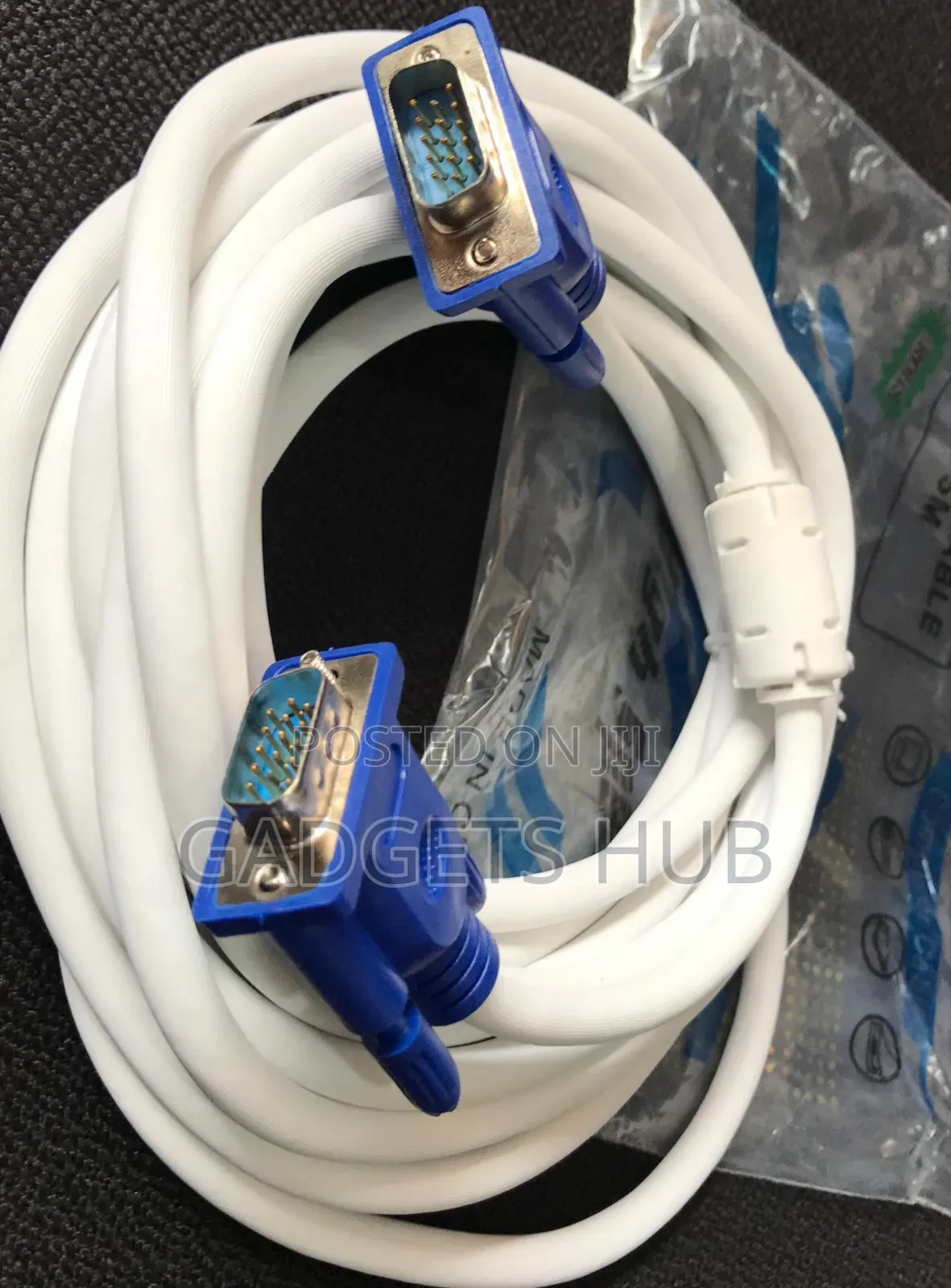 Vga to Vga Male Monitor Connectors Video Cable 5m