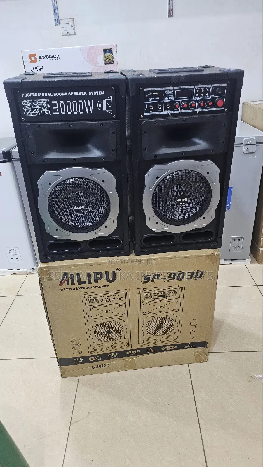 Alipu Sp - 9030 Professional Sound Speaker System