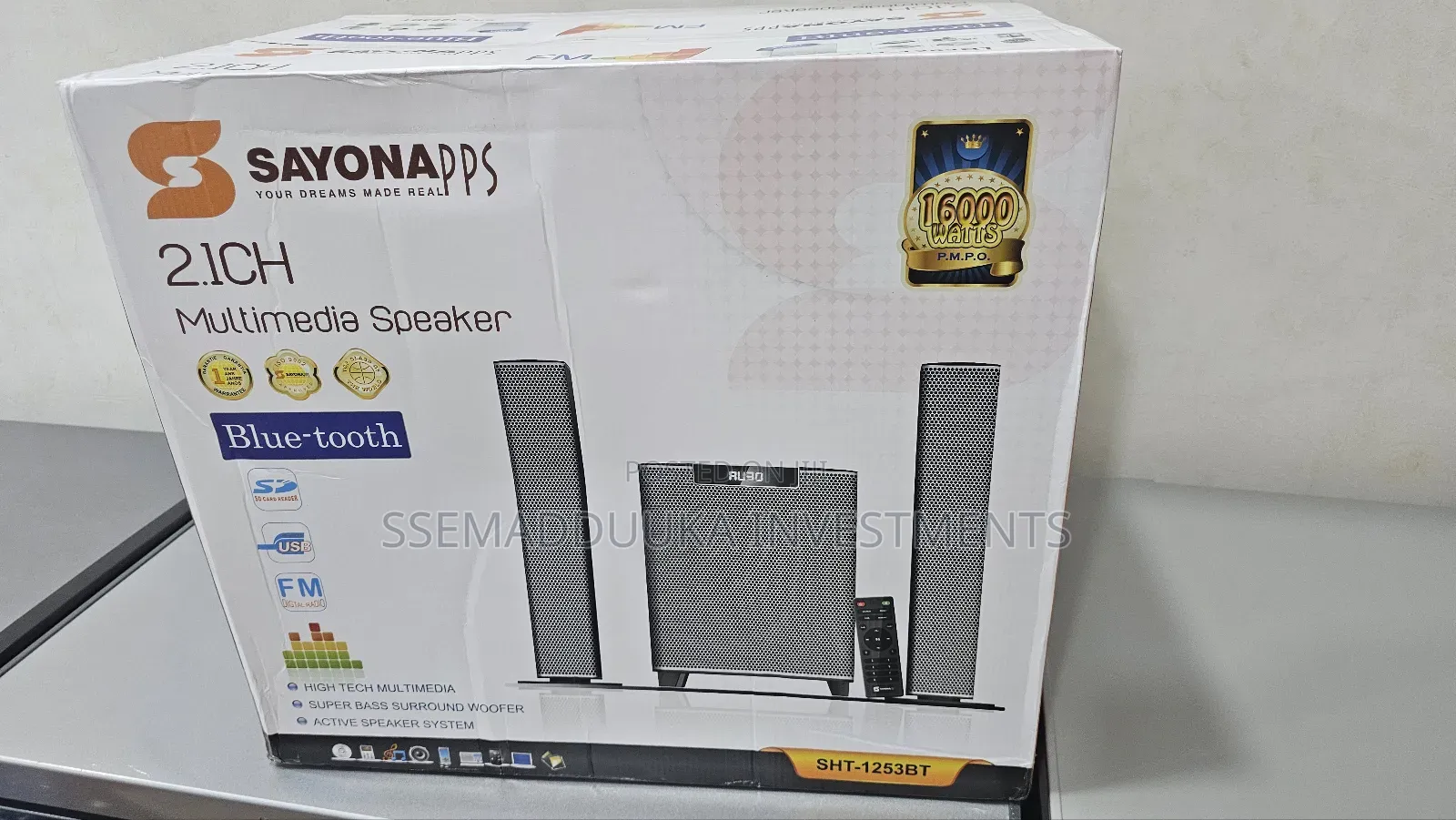 Sayona 2.1 Ch Sound Bar